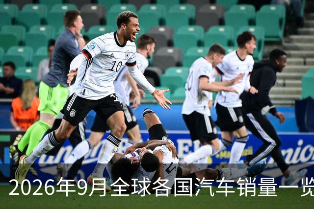2026年9月全球各国汽车销量一览